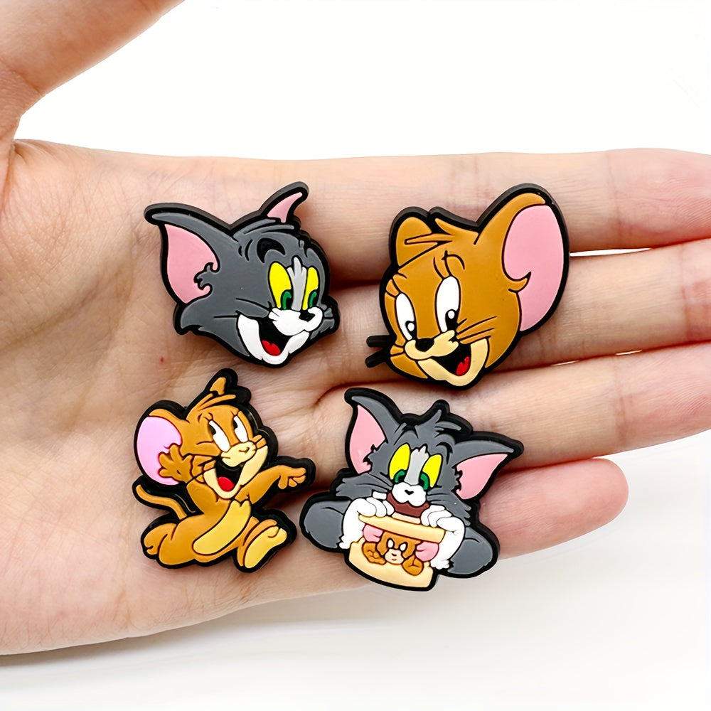 Unisex PVC Shoe Charms DIY Accessories for Slides Sandals Button Decorations