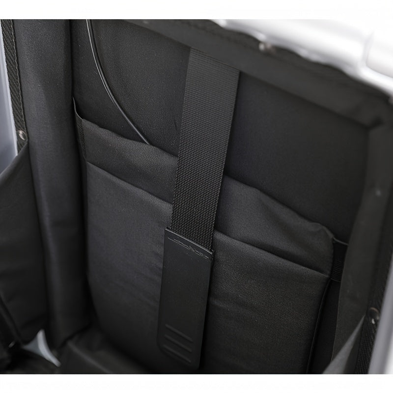 Durable Hard Shell Carry-On Luggage with Aluminum Frame Spinner Wheels and Combination Lock