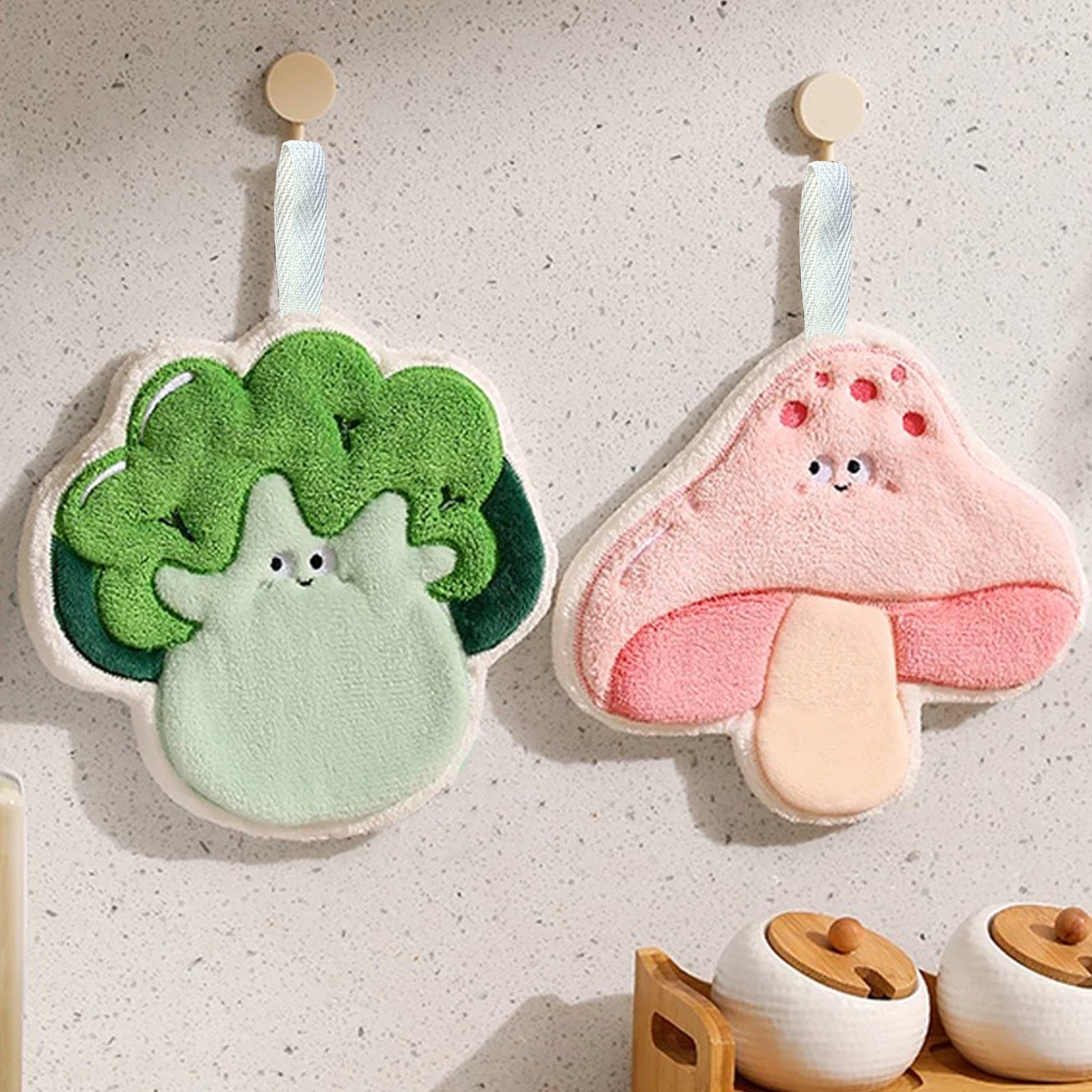 Coral Fleece Halloween Pumpkin Hand Towel Absorbent Kitchen Bathroom Decor