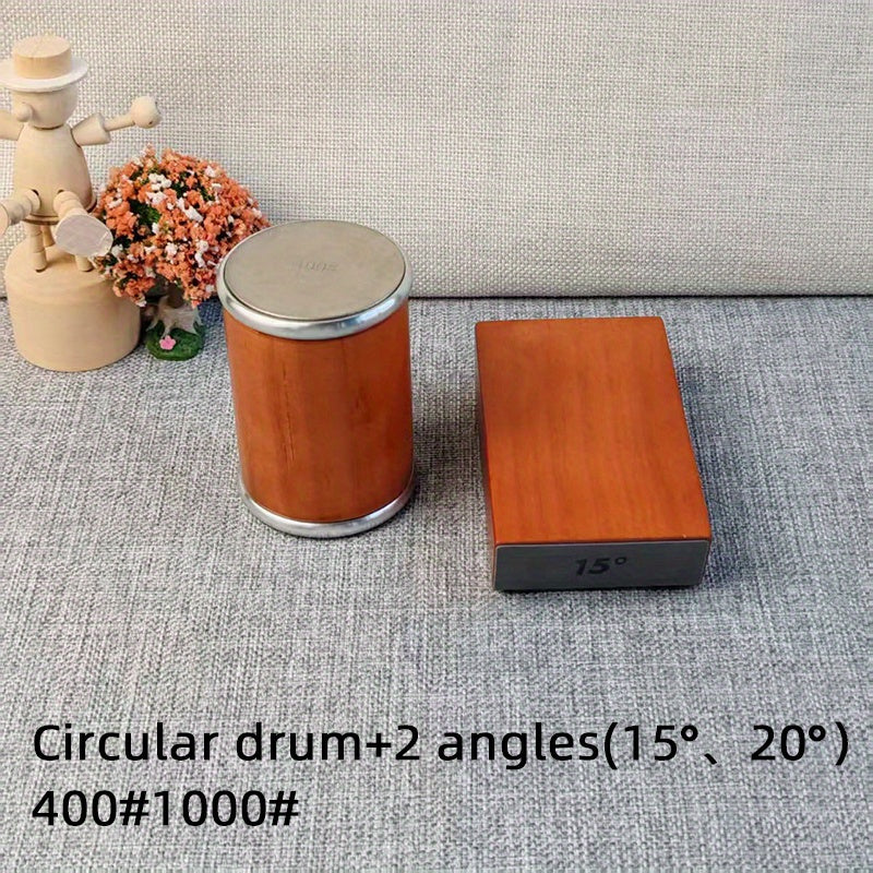 Aniq pishirish idishlarini keskinlashtirish uchun roller shampur kit.