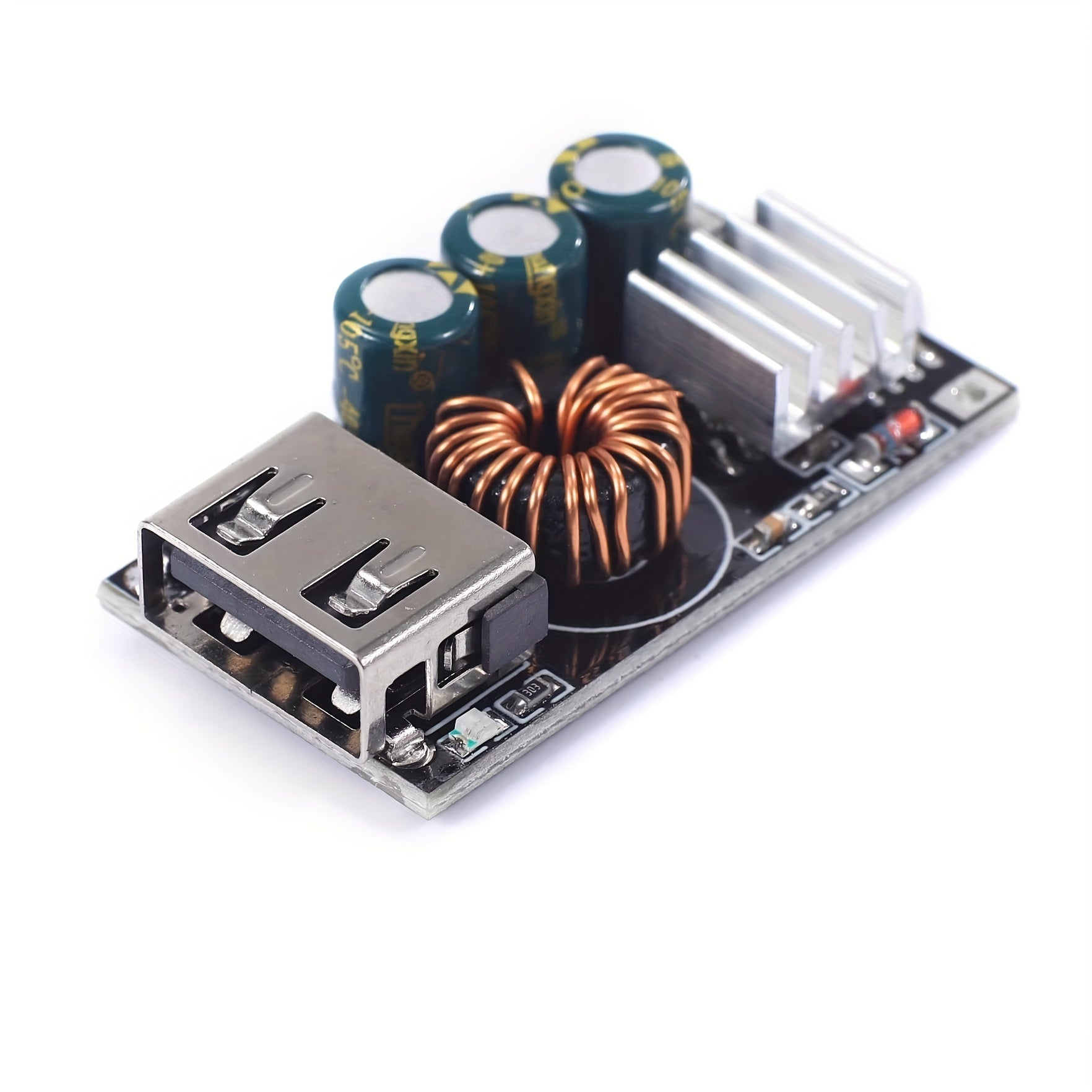 Sanoat darajasidagi favqulodda telefon zaryadlash taxtasi, DIY zaryadlovchilar uchun QC3.0 tez zaryad moduli bilan. Shisha tolali material, DC pasaytiruvchi 10-30V, ishlash kuchlanishi ≤36V qattiq simli quvvat rejimi uchun.