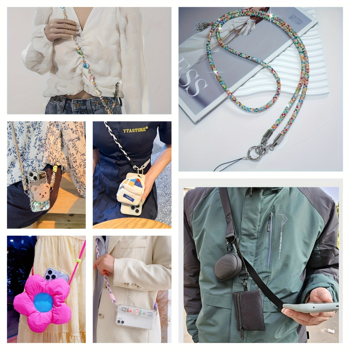 Мобильный шнурок для телефона с загадочной коробкой и модным дизайном, варианты длинные и короткие, идея подарка