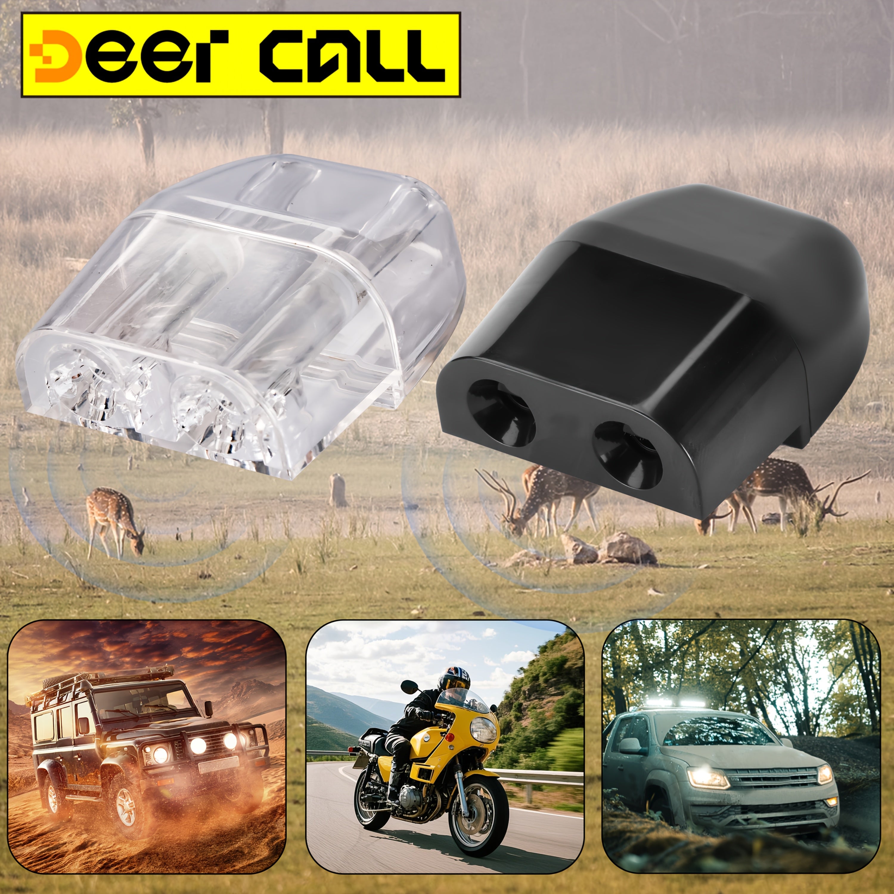 Vehicle Deer Call Whistles Sound Alarms for Wildlife Safety