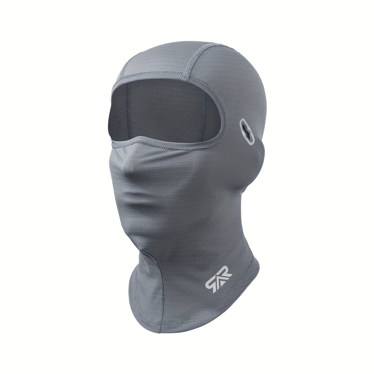 Full Face Mask with Glasses Opening Lightweight Windproof Sun Protection for Outdoor Activities