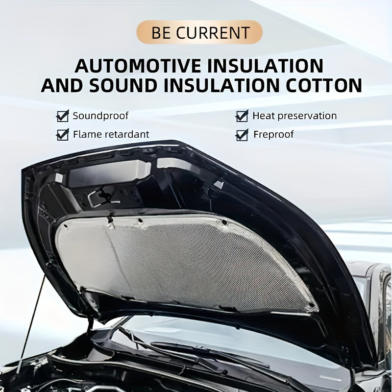 Aislamiento universal para coches, papel de aluminio, insonorización y aislamiento térmico para vehículos