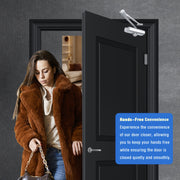 Metal Finish Door Closer Automatic Door Closing Device Touch Remote Control