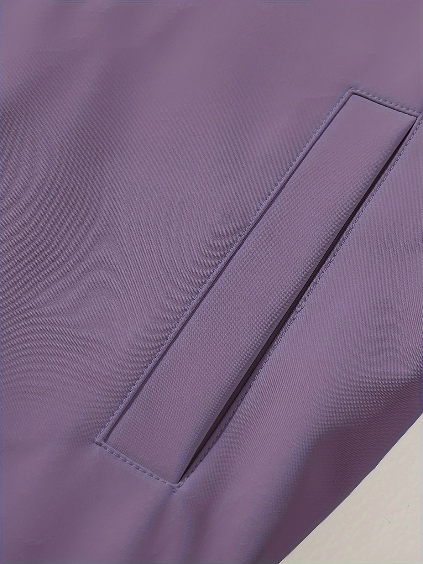 Men's Casual 2-Piece Outfit Zip Jacket and Drawstring Pants Polyester Spring Fall