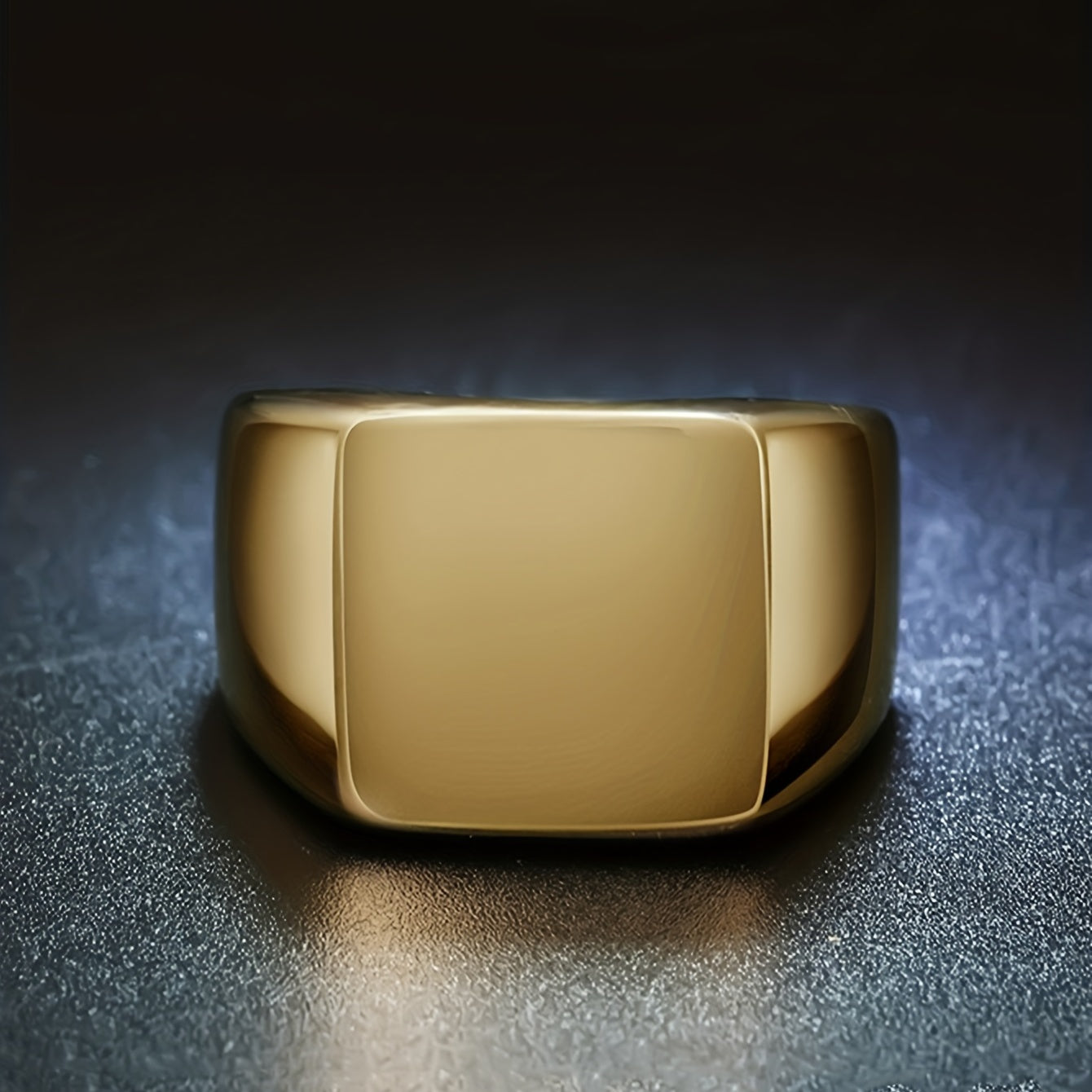 Plain Stainless Steel Ring for Men, Simple Fashion Jewelry, Durable and Stylish