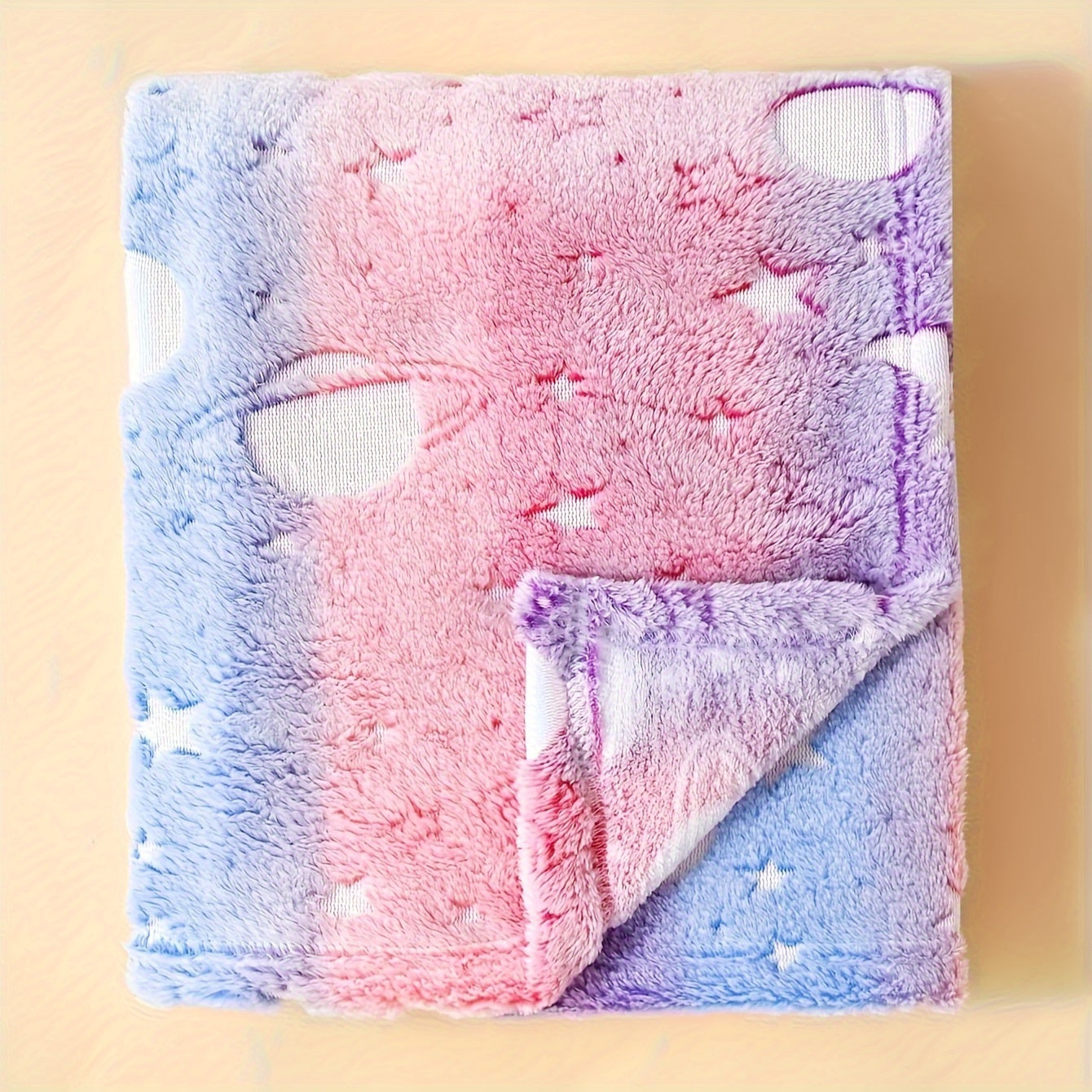 Manta de felpa suave para adultos, acogedora, ligera, 50x60 pulgadas