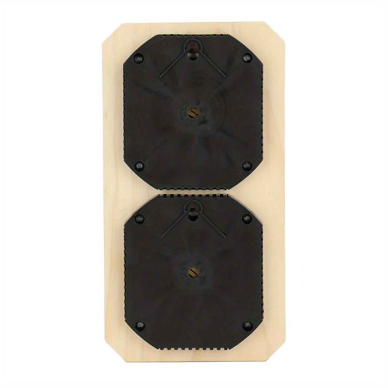 Termómetro y higrómetro de madera para sauna para control de temperatura y humedad en spas y habitaciones de hotel