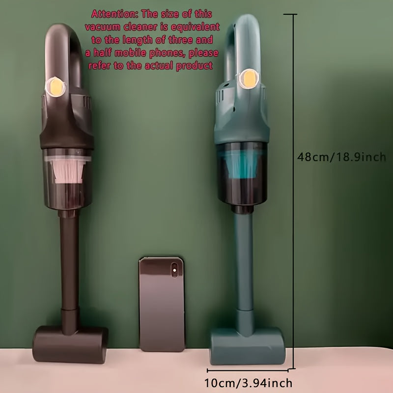 Portable Handheld Vacuum Cleaner for Home and Car 15Kpa Powerful Suction