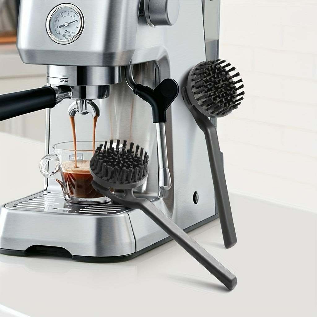 Coffee Maker Cleaning Brush with Long Handle and Detachable Nylon Bristles