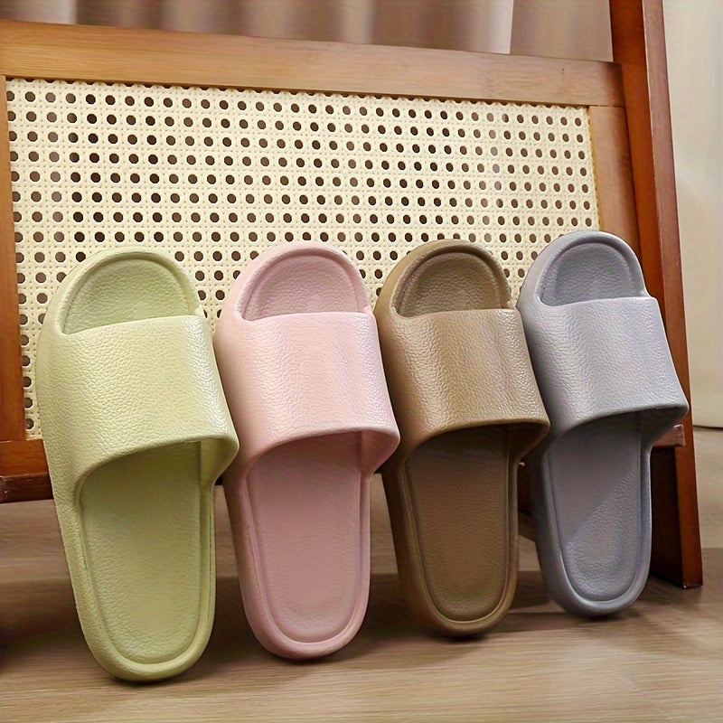 Ayollar uchun EVA shippaklar ochiq barmoqli, tekis tagli, ichki yozgi sandallar