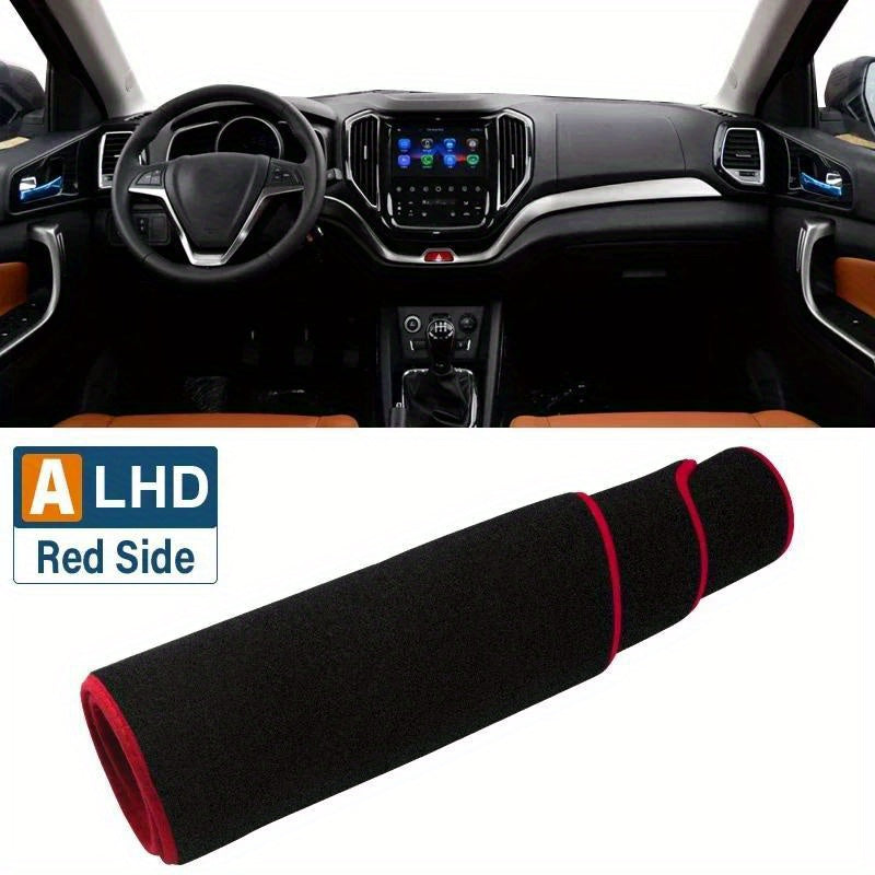 Car SUV Dashboard Sun Shade Mat Polyester UV Protection Left Drive