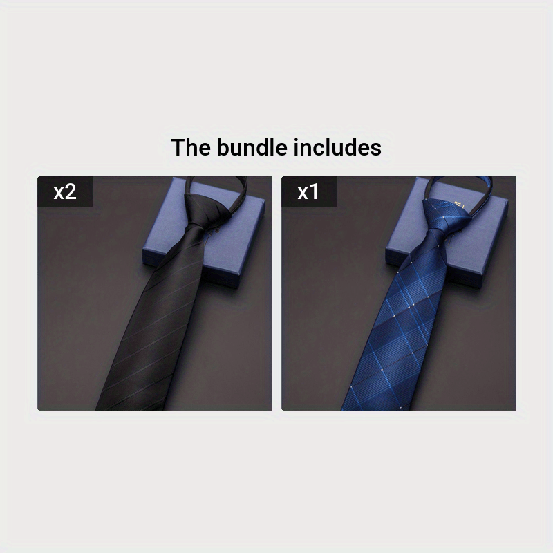 Men's Formal Tie for Wedding Grooms and Business Attire Black Silk
