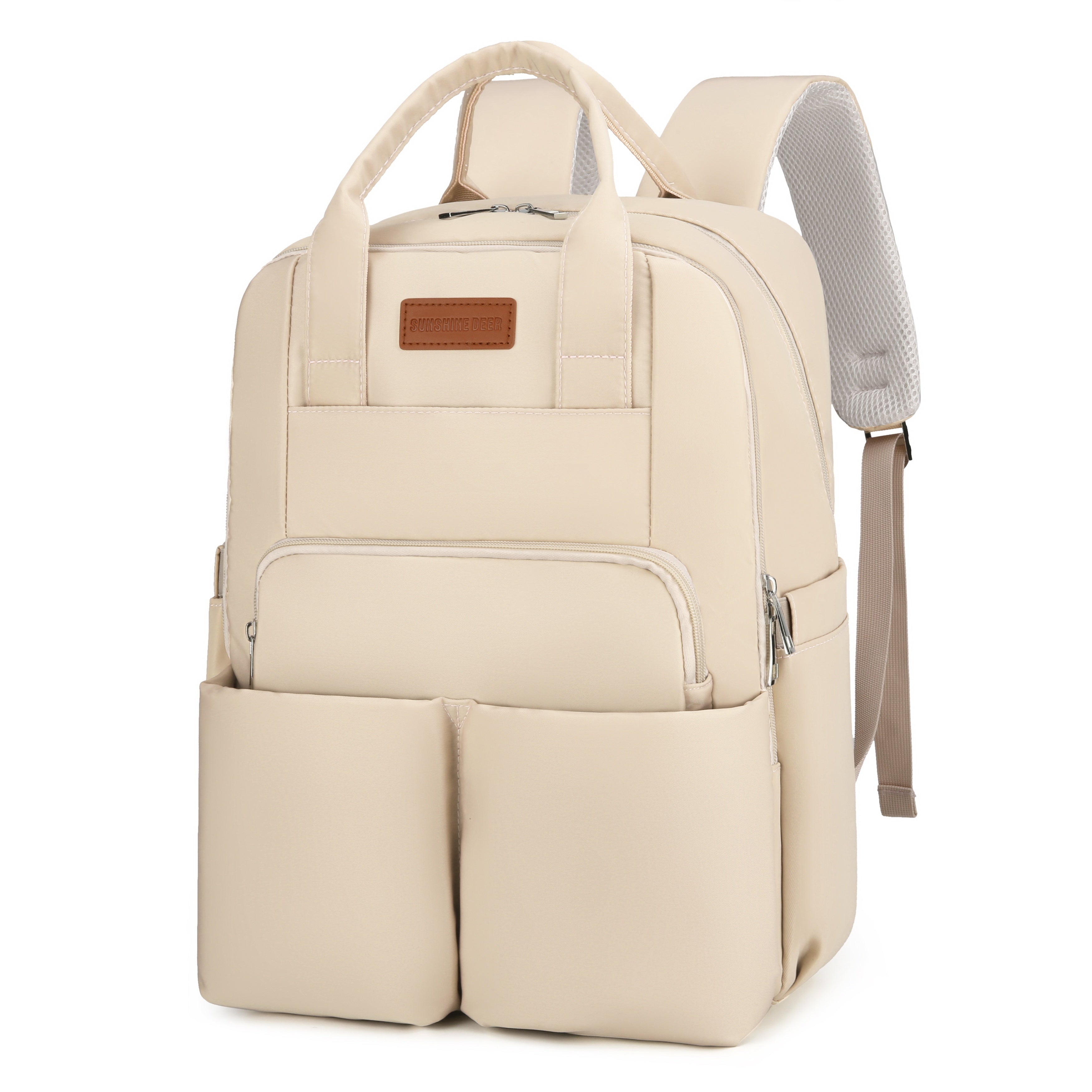 Waterproof Diaper Backpack for Boys and Girls with Multiple Pockets and Durable Polyester