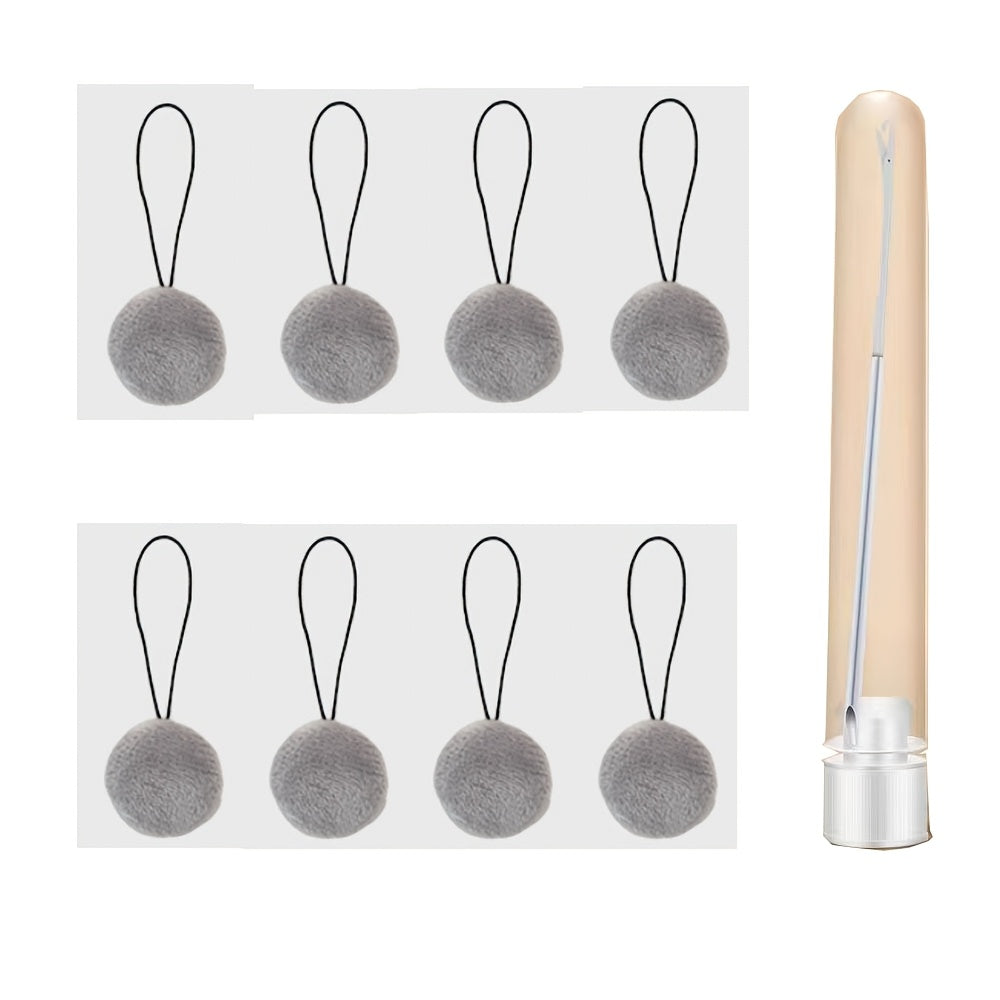 Set of 9 Grey Nylon Quilt and Sheet Holders Clips for Bedding Fitting