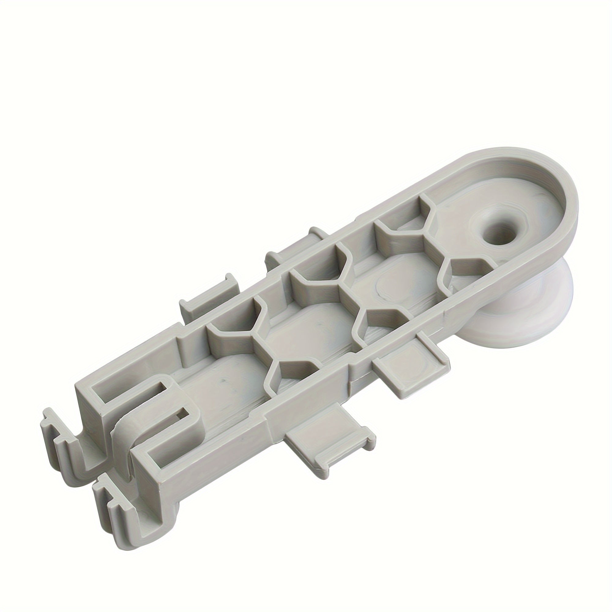 4 dona idish-tovoq uchun rack g'ildiraklari, qora o'rnatmalar bilan, bardoshli plastmassa, oson siljish uchun aksessuarlar