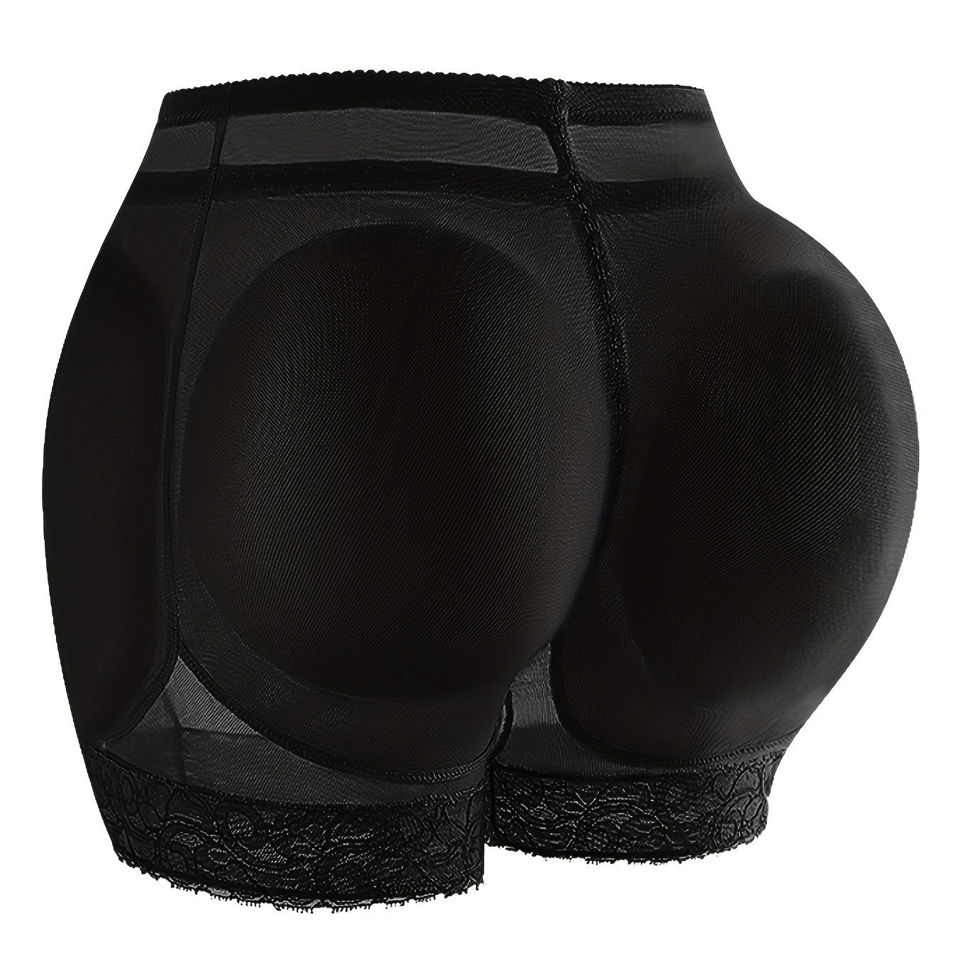 Women's Mesh Shaping Panties Breathable Butt-Lifting Underwear Solid Color