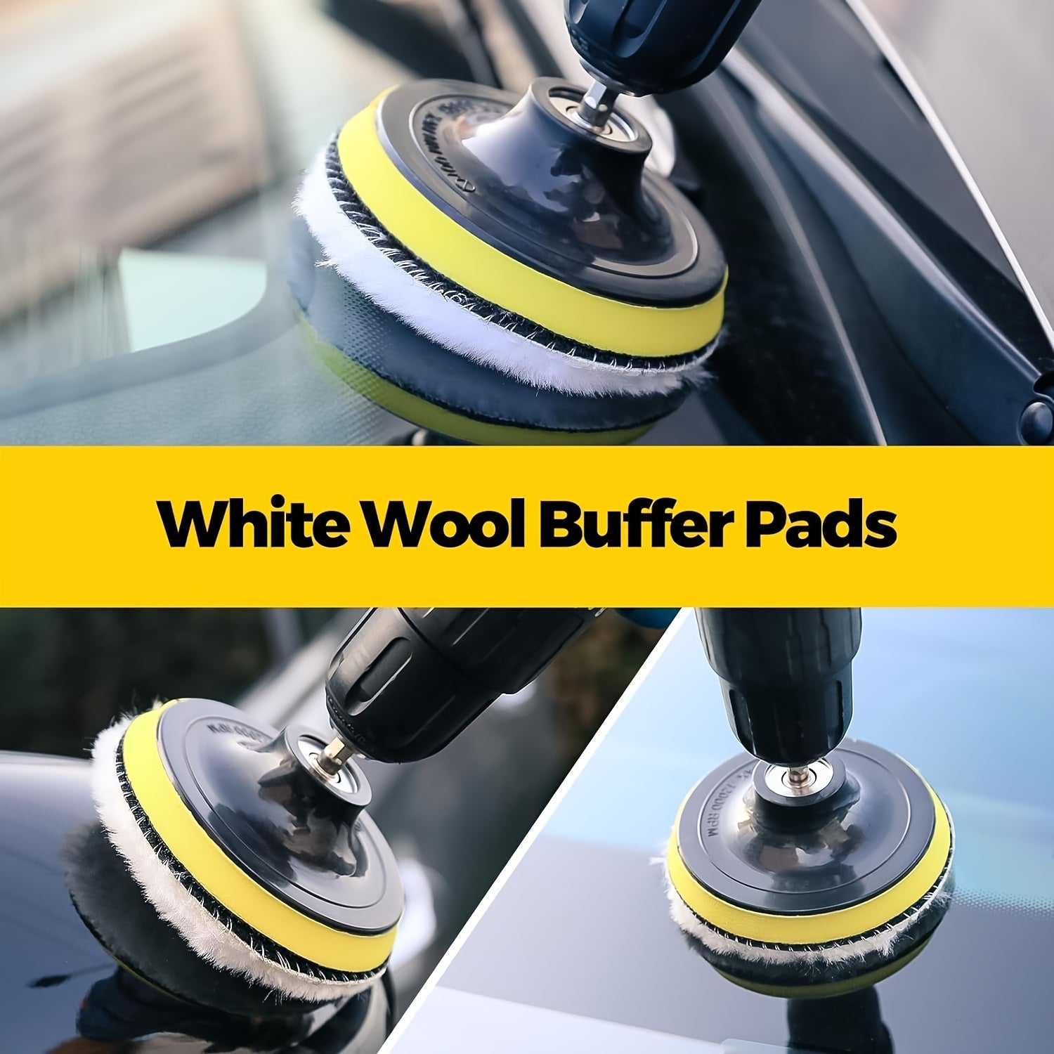 16-Piece Drill Brush Set for Scrubbing, Polishing, Cleaning with Pads and Extensions