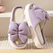 Women's Lavender Slip-On House Shoes Open-Toe Cushioned EVA Outdoor Indoor
