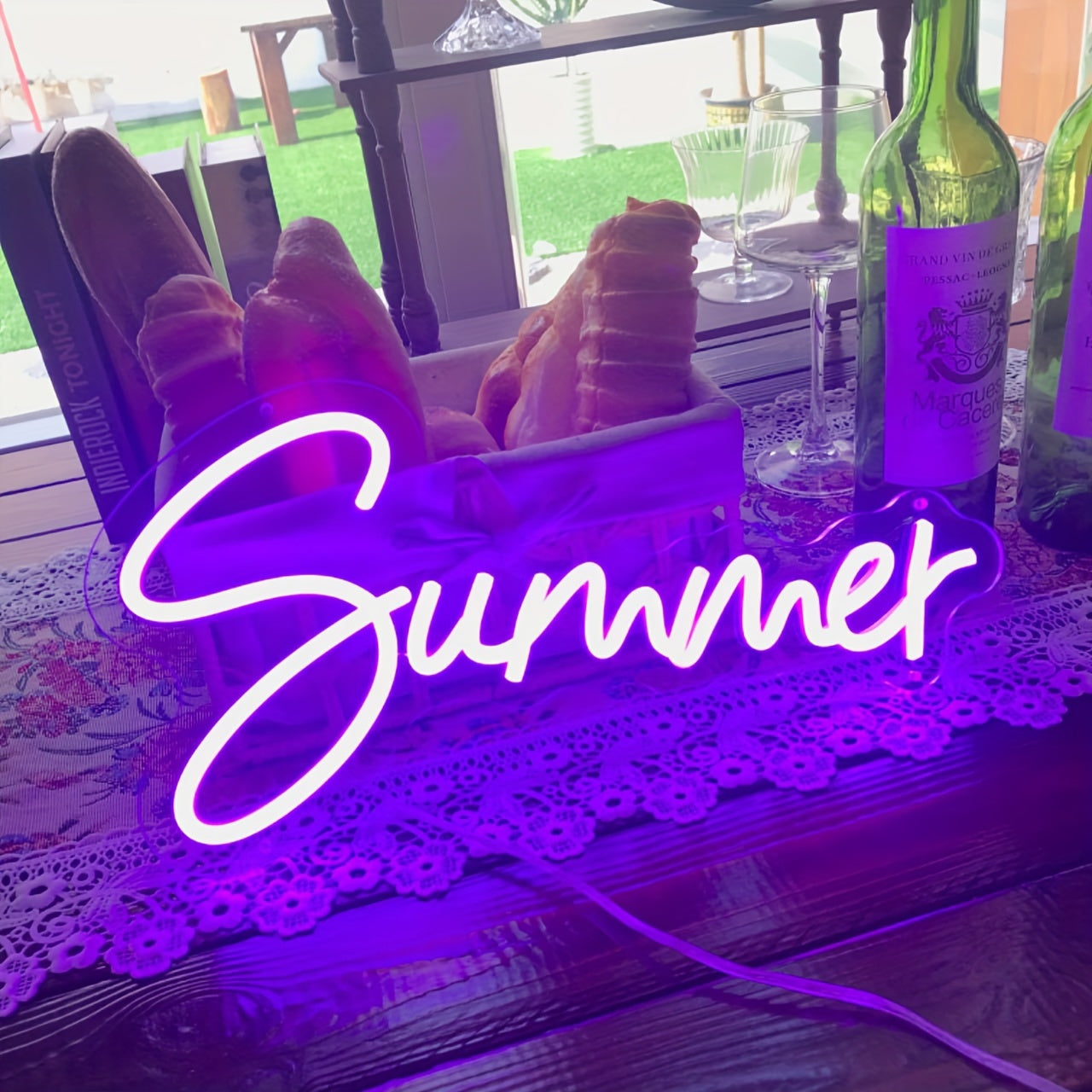 Custom LED Neon Sign for Weddings Birthdays and Parties Energy-Efficient Easy to Install Gift Idea