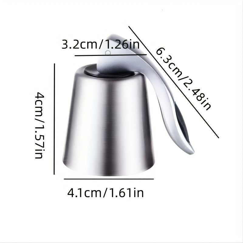 Naychali po'lat vino shishasi to'plami, yangi, qayta ishlatiladigan muhr uchun silikon muhr bilan. Vino saqlash uchun ideal sovg'a to'plami.