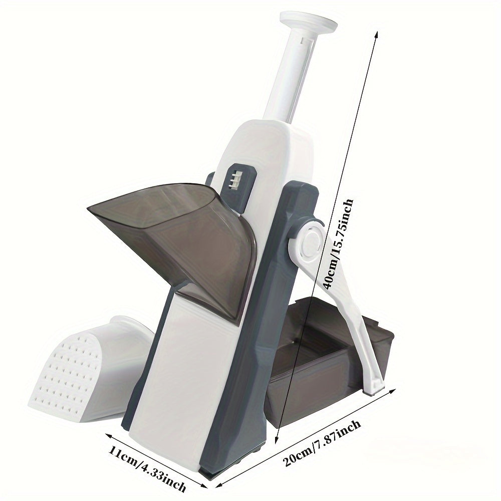 Kitchen Slicer Durable ABS Material Vegetable Fruit Potato Cutter Easy to Use