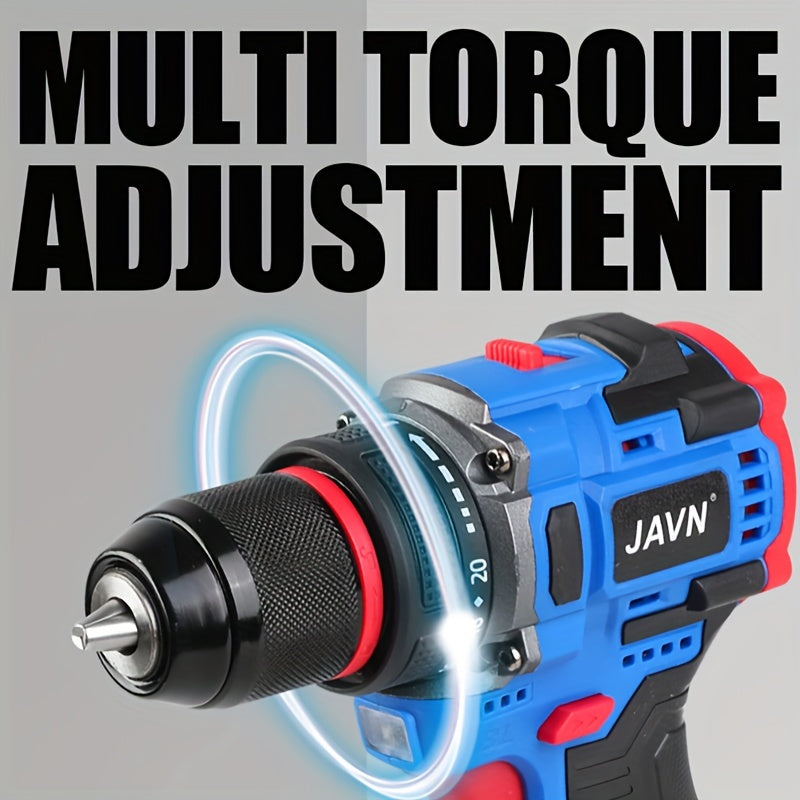 16V Brushless Cordless Mini Drill with Self-Locking Chuck 20+1 Torque Settings
