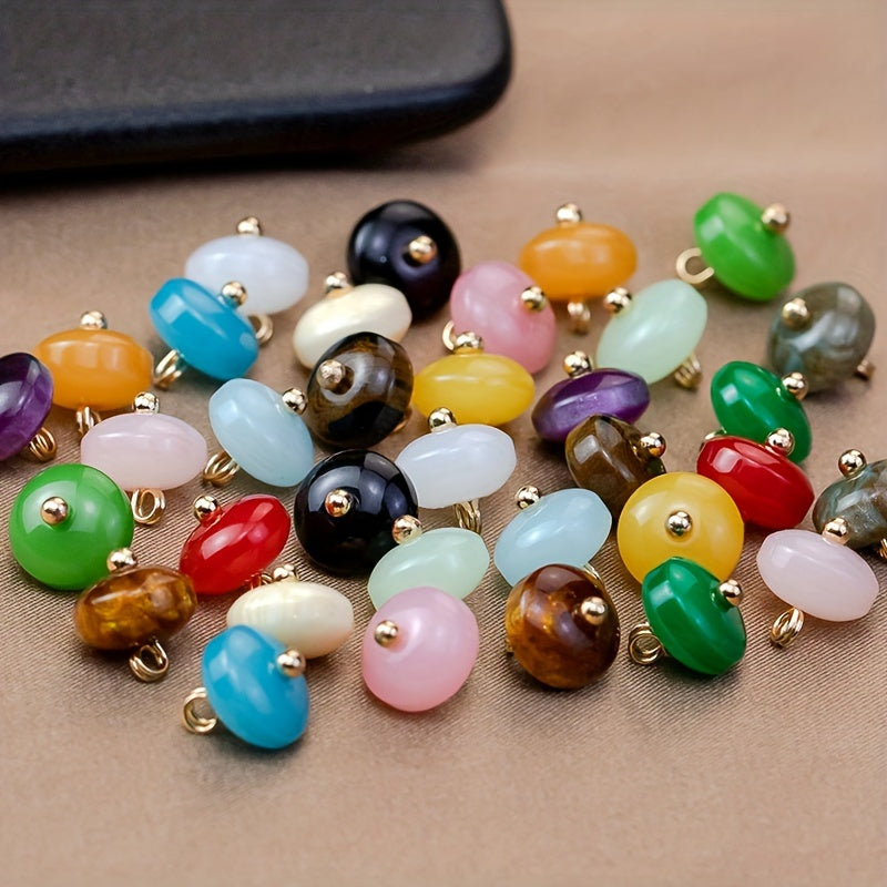 12 dona Vintage Oʻzbek uslubidagi dumaloq tugma pinlari, rezin plastik, DIY hunarmandchiligi, tikuv va bezaklar uchun