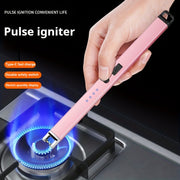 Rechargeable Windproof Electric Lighter for Candles and Gas Stoves