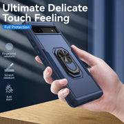 Shockproof Magnetic Phone Case with Metal Ring for Google Pixel 6 7 8 6a 7 Pro 8 Pro 8a