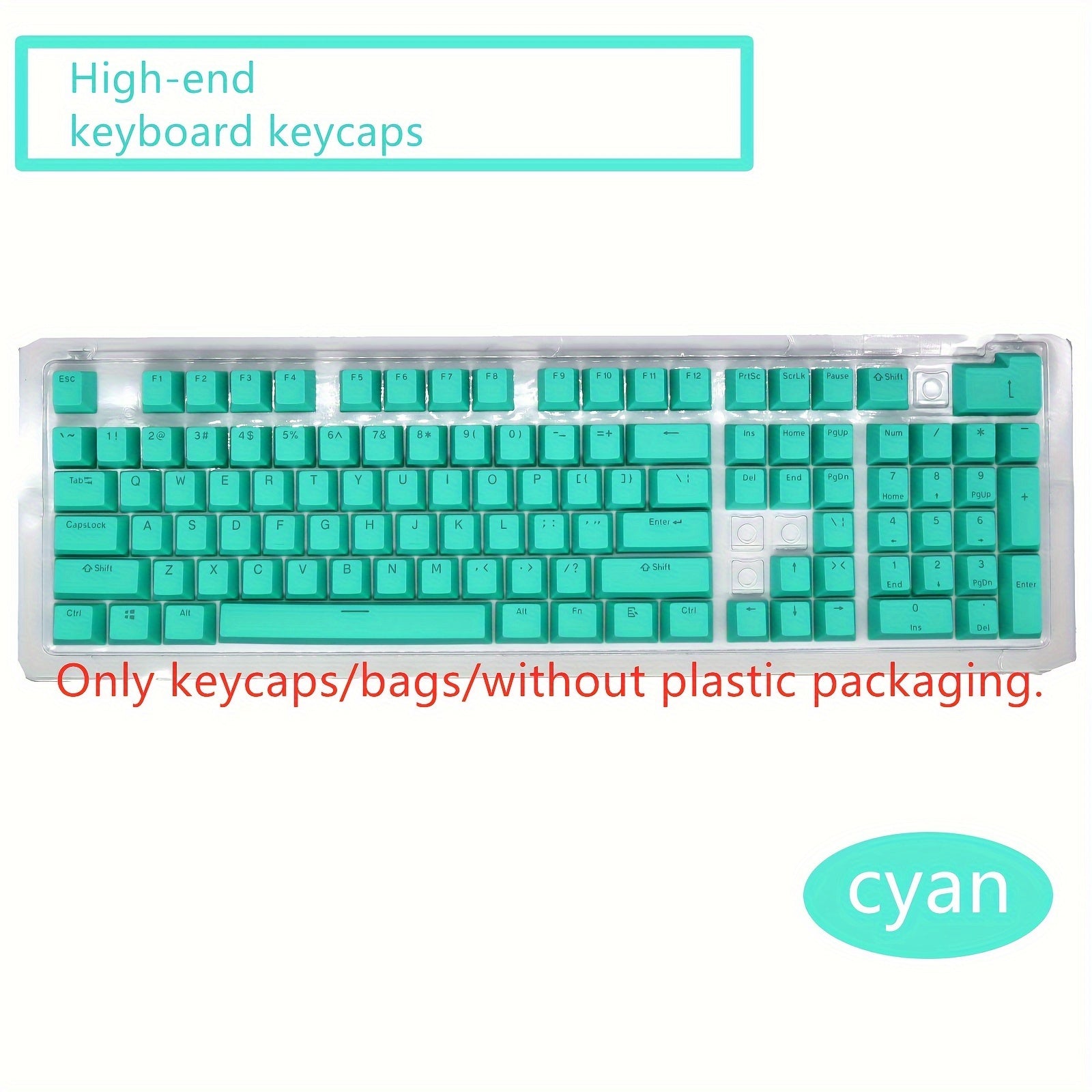 Rang-barang plastik kalitcha o‘rniga qo‘yiladigan, mexanik va o‘yin klaviaturalariga mos keladigan, Rasmga o‘xshash kalitlar bilan mos keladigan