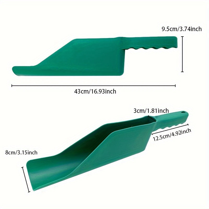 Garden Gutter Cleaning Shovel Tool for Leaves Debris Removal