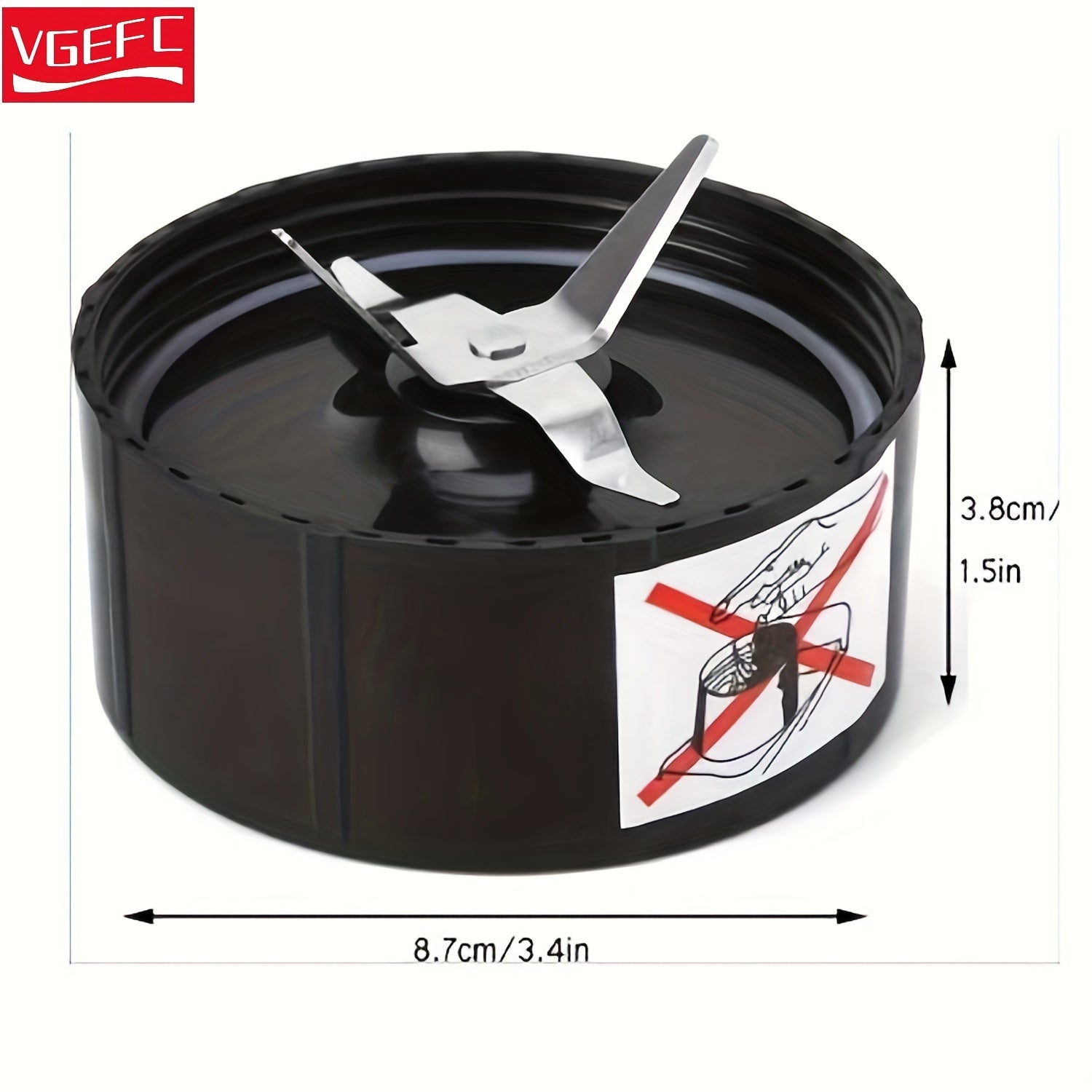 Replacement Blender Part for Magic Bullet 250W MB1001 Includes 2 Cross Blades Gaskets