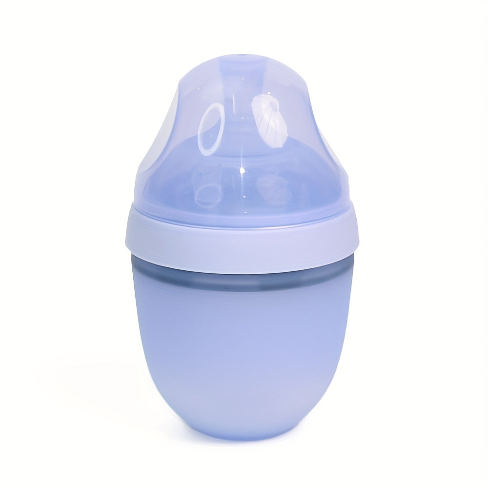 150ml Silicone Baby Feeding Bottle Wide Bore No Handle for Infants 0-36 Months