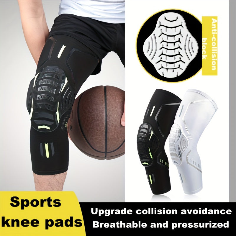 Unisex Sports Knee Pads Compression Breathable Leg Sleeves for Basketball Football Cycling Running