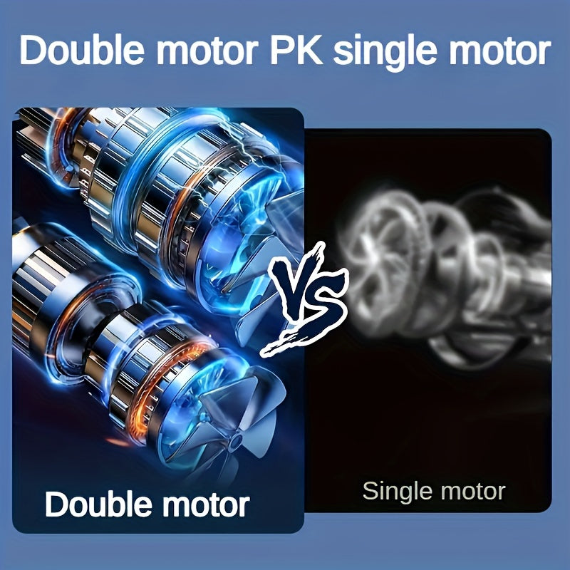 Компактный USB настольный вентилятор с интеллектуальным 5-скоростным LED экраном, идеален для офиса, спальни, гостиной и активного отдыха на улице.