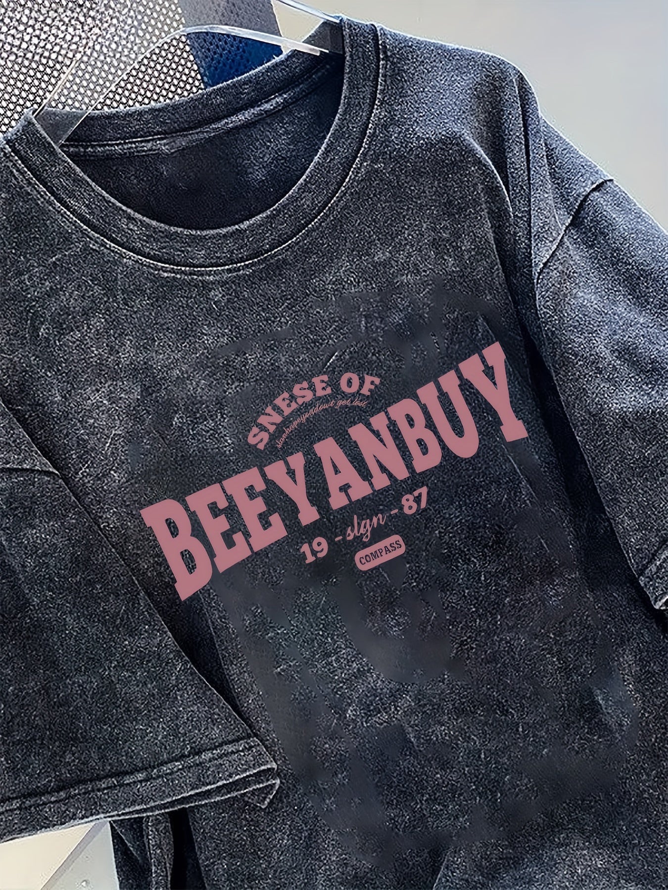 Women’s Cotton Drop Shoulder T-Shirt with Anime Print for Summer Casual Wear