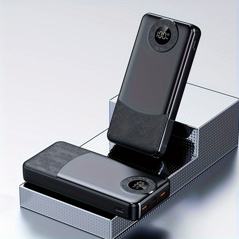 20000mAh Quvvat Banki Tez zaryadlash LED displey Ikki kirish chiqish portativ favqulodda zaryadlovchi iPhone Android uchun