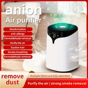 Портативный очиститель воздуха с технологией отрицательных ионов и озона для удаления тумана