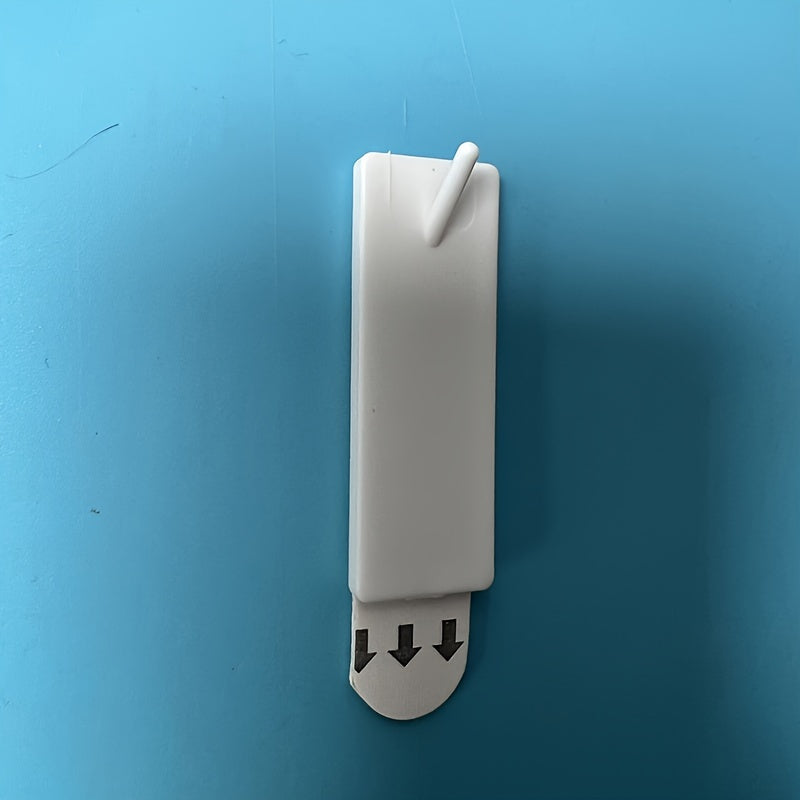 Ganchos de plástico autoadhesivos para calendarios y uso doméstico duraderos, removibles, con pegado fuerte