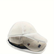 Удобная сумка для стирки с сеткой, можно стирать в машине, идеально подходит для путешествий, легко поддерживать в чистоте, идеально для хранения шляп, кепок и других предметов.