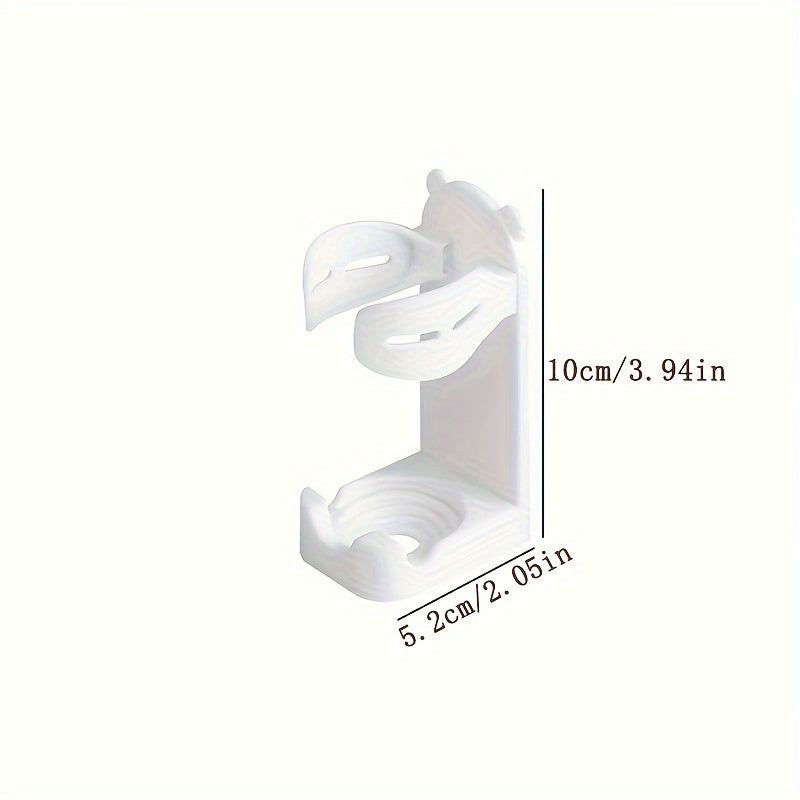 Soporte de pared para rasuradora y cepillo de dientes, estante de almacenamiento, negro, organizador de baño