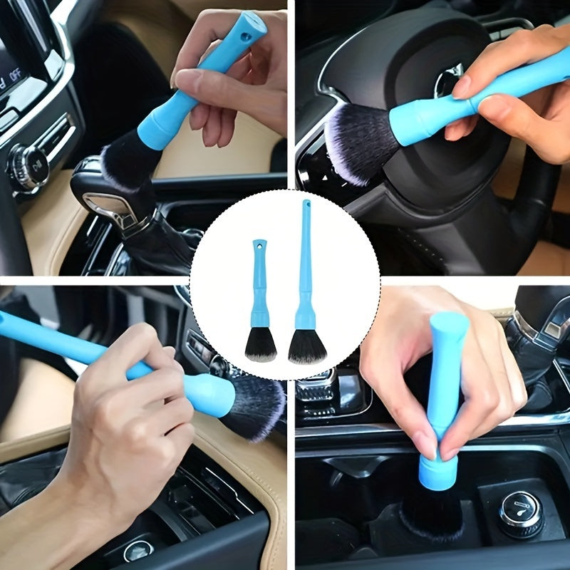 Cepillo de limpieza para interiores de coche de fibra sintética ultra suave universal