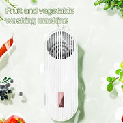 Máquina portátil de lavado de frutas y verduras recargable por USB eliminador de pesticidas diseño compacto
