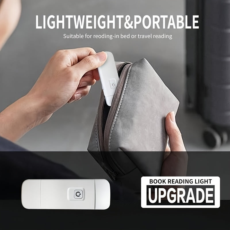 Qayta zaryadlanadigan LED kitob chirog'i, 3 ta yorqinlik darajasi, USB zaryadlash va bosish tugmasi bilan boshqarish. Devorga o'rnatiladigan, yotoqxona, mashina, yotoq uchun portativ o'qish lampasi. Litiy batareyasi bilan ishlaydi. Bir rangda.