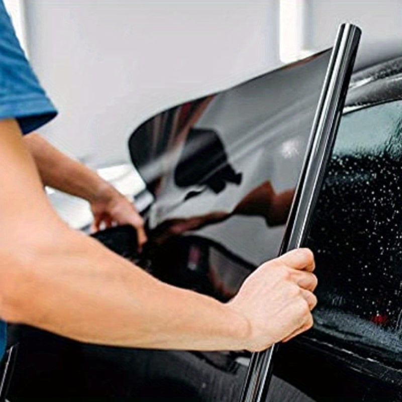 Qora avtomobil oynasining qoplama filmi 15 VLT UV issiqlikni to‘suvchi, chizishga qarshi, 50.8 sm x 6.1 m