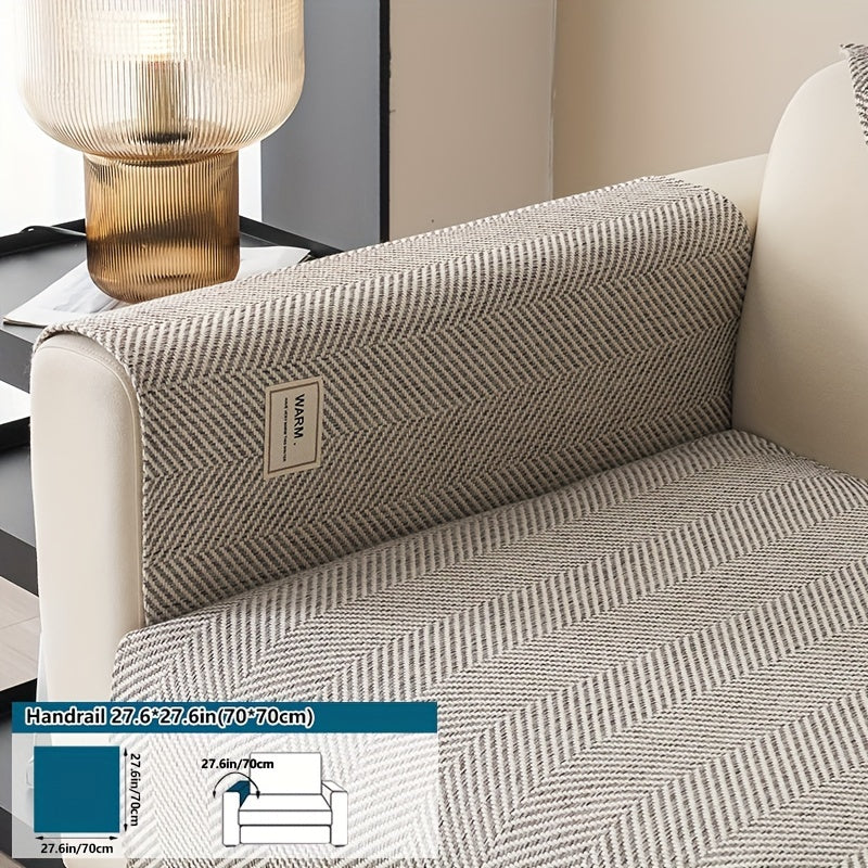 Чехол на диван из полиэстера в стиле бохо-шик для кресел и диванов, противоскользящий, безопасный для домашних животных, моющийся в машине