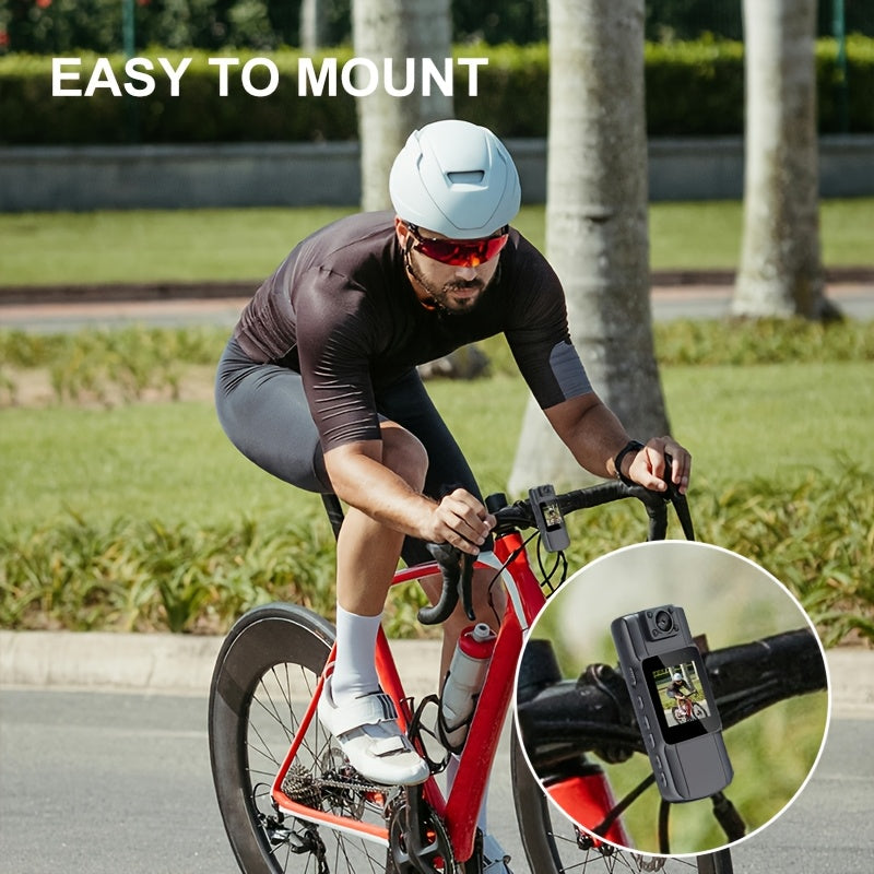 Mini Portable Action Camera with Infrared Night Vision Wide Angle Rechargeable Battery